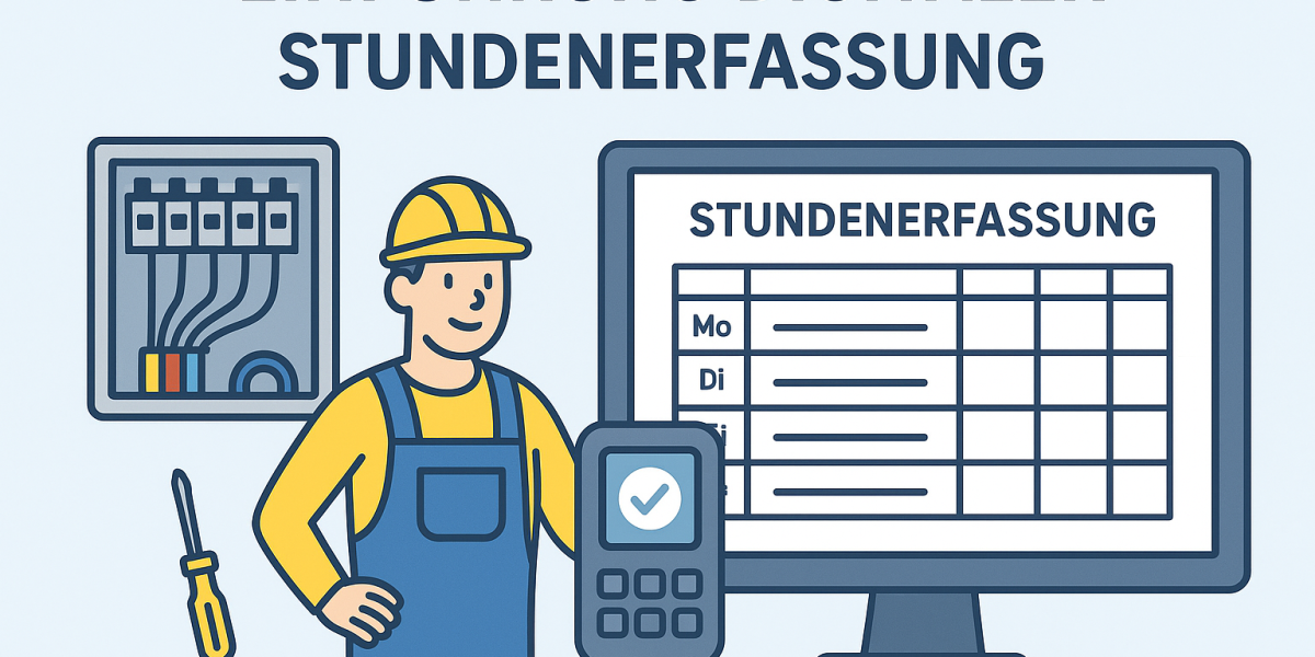 Digitale Stundenerfassung ab dem 01.11.2025 Elektro Muttersbach Flensburg | Elektriker für Industrie- und Hauselektrotechnik